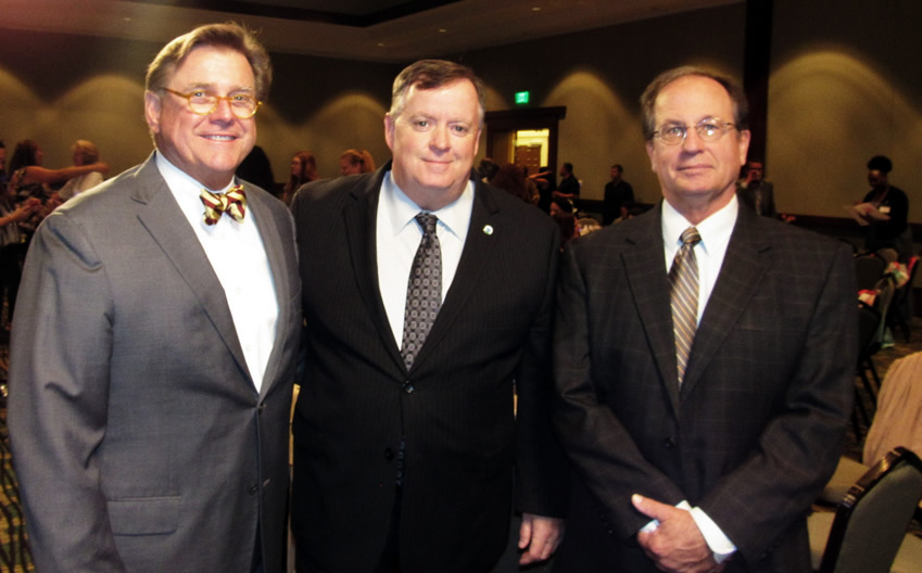 Douglas Sessions,CEO with DCF Secretary Mike Carroll and Advisory Board Chair Ted Granger Douglas Sessions,CEO with DCF Secretary Mike Carroll and Advisory Board Chair Ted Granger