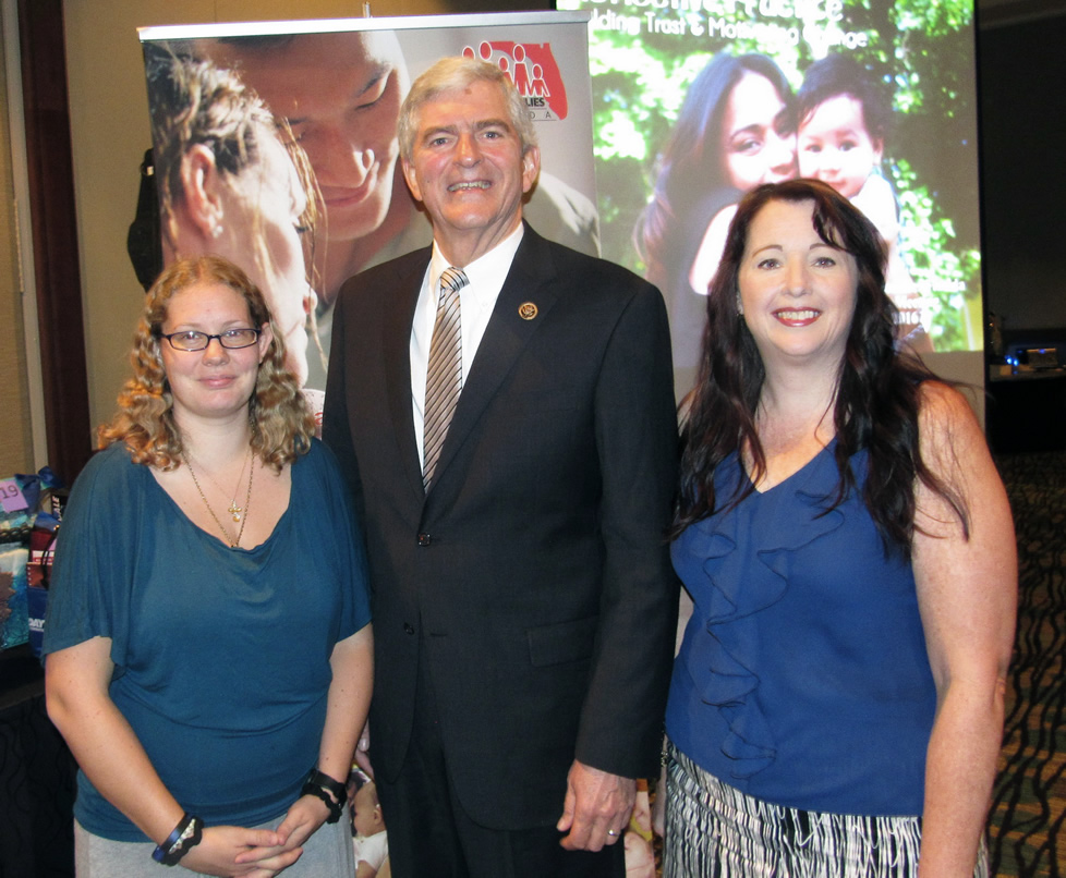 Congressman Daniel Webster with Leadership Conference Participants